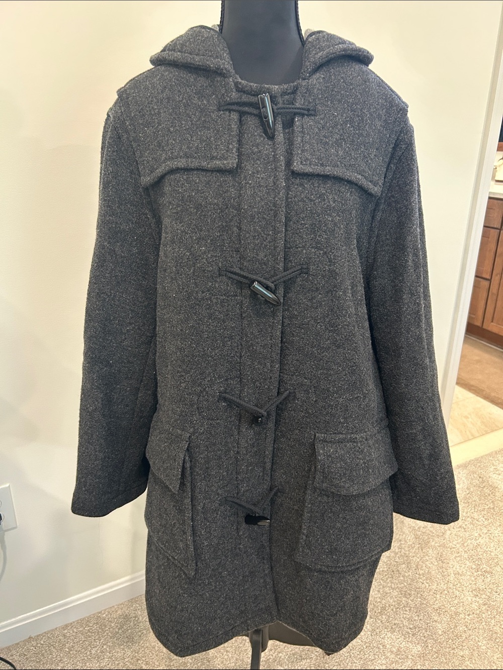 J. Crew Wool Toggle Coat
